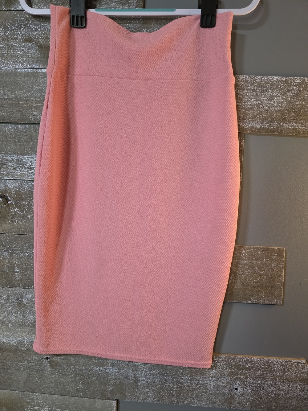 Urban Coco Women's Pink Ponte Pencil Skirt